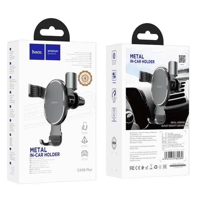 Supporto auto Hoco CA56 (nero)